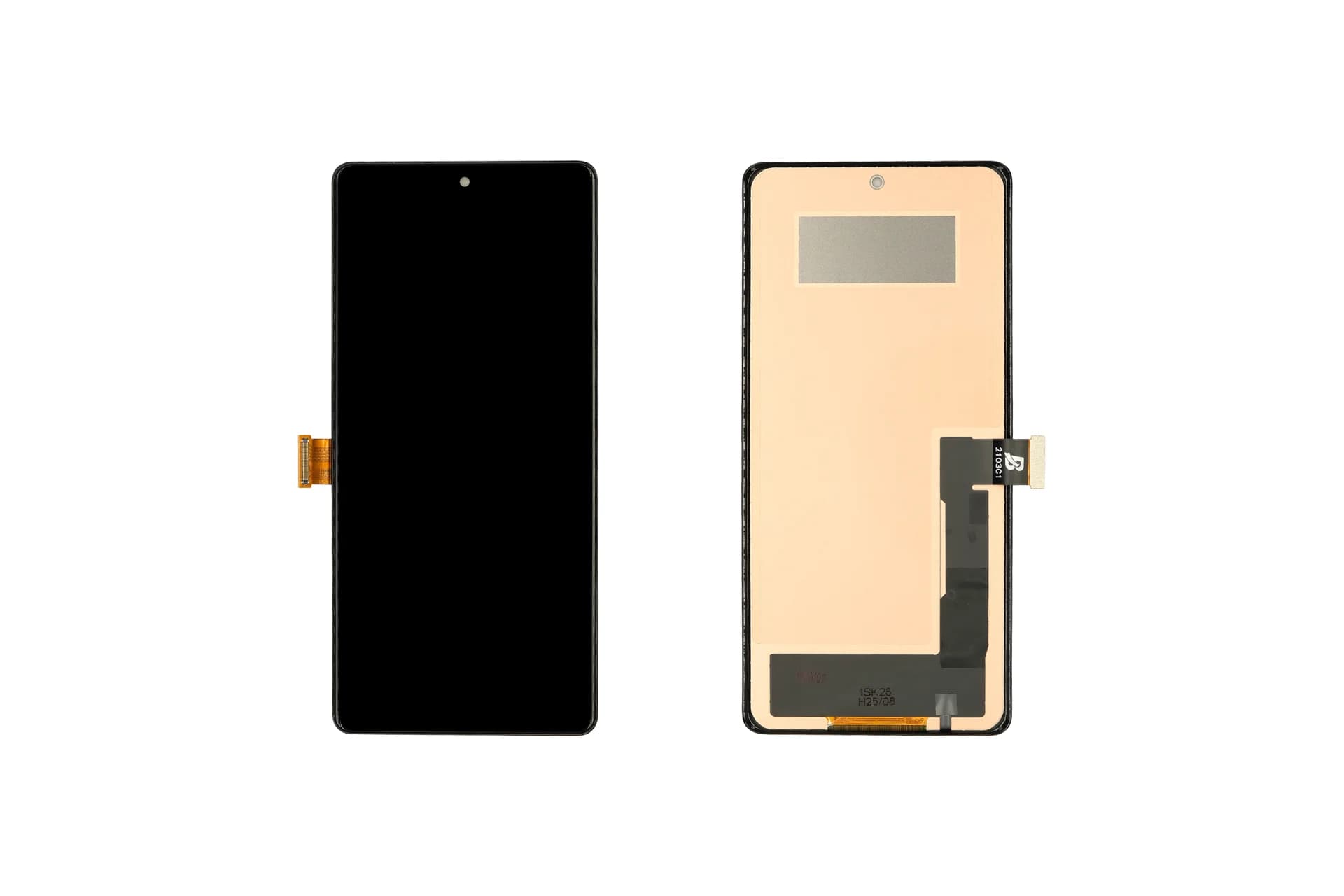 With-bracket display assembly structure